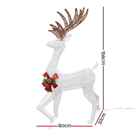 Christmas Lights Motif LED Rope Reindeer Waterproof Outdoor-Occasions > Christmas-Dropli