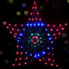 Christmas Lights Motif LED Star Net Waterproof Outdoor Colourful-Home & Garden > Garden Lights-Dropli