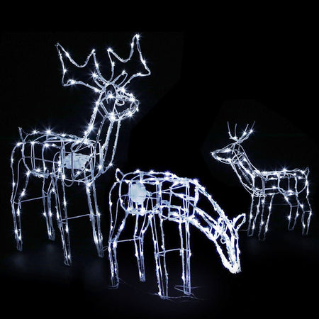 Christmas Motif Lights LED Rope Reindeer Waterproof Outdoor-Occasions > Christmas-Dropli