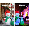Inflatable Christmas 1.8M Snowman LED Lights Outdoor Decorations-Occasions > Christmas-Dropli
