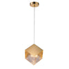 KUBO Golden Glass Pendant Light-Pendant Light-Lighting Creations