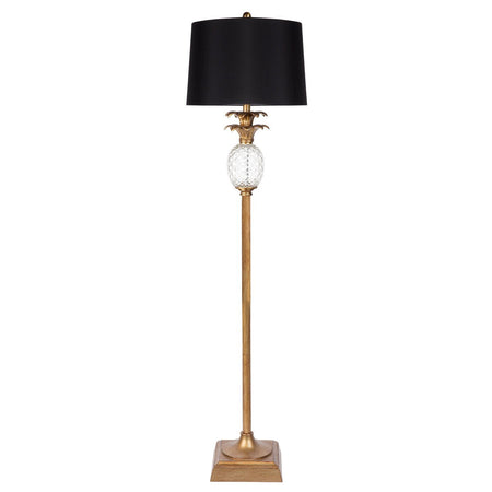 Langley Floor Lamp - Antique Gold-Lighting-Cafe Lighting and Living