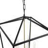 LE MANS MEDIUM Black Iron Pendant-Chandeliers-Cafe Lighting and Living