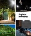 LED Solar Street Flood Light Remote Outdoor Security Lamp 60W-Home & Garden > Lighting-Dropli