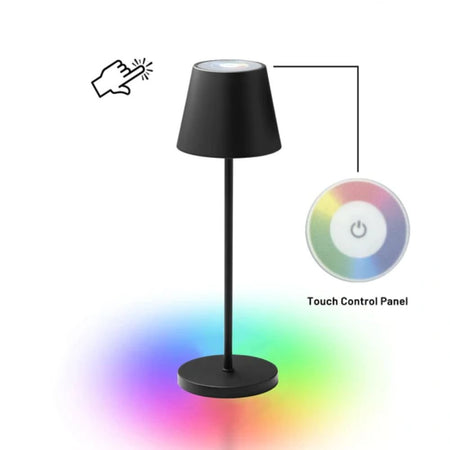 Lexi ENOKI - Portable Dimmable Chargeable RGB Touch Table Lamp 3000K IP44-TABLE LAMP-Lexi Lighting