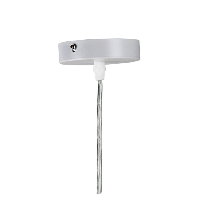 Madison LED Pendant White 420mm - OL60451/42WH-LED Pendants-Oriel Lighting