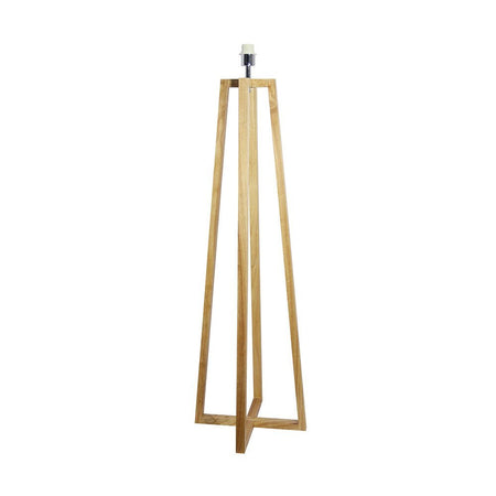 Malmo 1 Light Wooden Floor Lamp Base - OL93513-Floor Lamps-Oriel Lighting