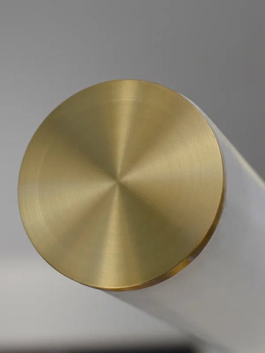 Mayfair Gold Long Bar Marble Pendant-Pendant Light-Lighting Creations