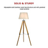 Modern Floor Lamp Wood Tripod Home Bedroom Reading Light 145cm-Home & Garden > Lighting-Koala Lamps and Lighting
