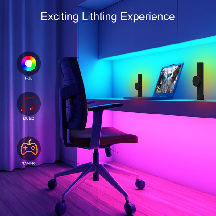 RGB Smart Music Sync LED Lamp with IR Remote and Smart APP Dropli, Electronics > Computer Accessories, v178-49392