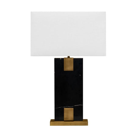 Nazare Marble Table Lamp - Black-Table Lamp-Cafe Lighting and Living