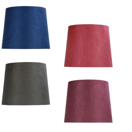 Oriel - 27cm Microsuede Table Lamp Shade Only Oriel, ACCESSORIES, oriel-shade-27-27cm-microsuede-table-lamp-shade-only-table-lamp-base-required