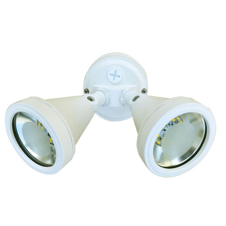 Oriel CADET - 10W Outdoor LED Twin Floodlight IP44-OUTDOOR-Oriel Lighting