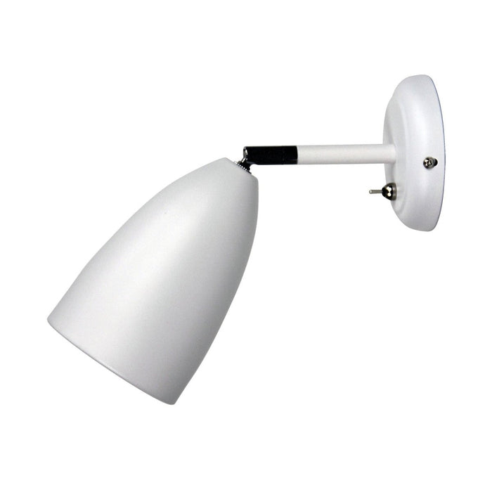 Oriel SALEM - 1 Light Adjustable Interior Wall Light With Switch-INDOOR-Oriel Lighting