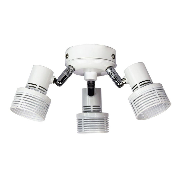 Oriel ZIP 3 - Adjustable Indoor Spotlight for Ceiling Fan-SPOTLIGHT-Oriel Lighting