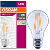 Osram 7.5W E27 (Screw Base) Filament Style LED Bulb in Warm White - Pack of 10-LED Globes-Osram