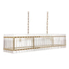 Paloma Pendant - Linear Brass-Pendant Light-Cafe Lighting and Living