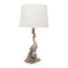 Peacock Table Lamp - Champagne Gold--Cafe Lighting and Living
