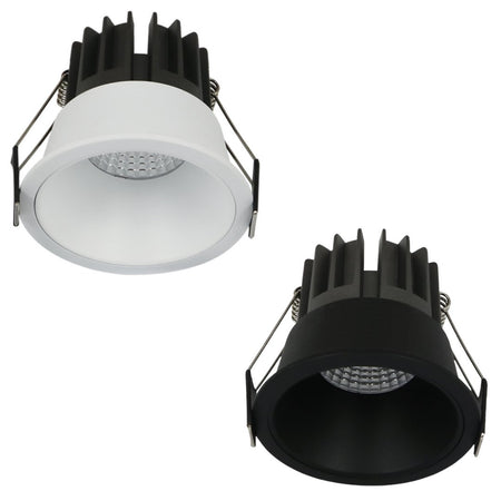 Qzao 12W Ultra Low Glare Pro Cast Aluminium Dimmable 3CCT LED Downlight Dropli, LED downlight, qzaoultra12w
