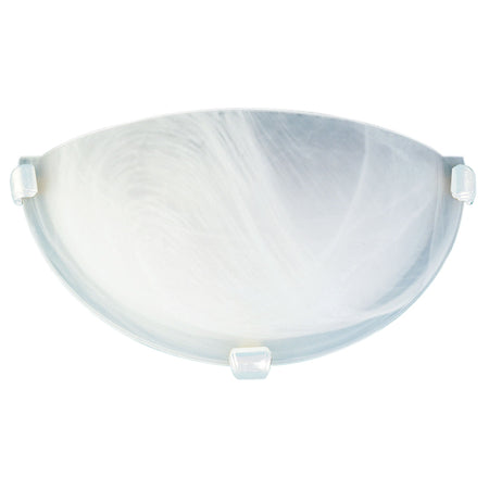 Remo Alabaster glass 1 Light Wall Light 300mm White-Wall Sconce-Oriel Lighting