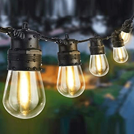 Sansai 10 Bulbs 14M LED Waterproof Festoon String Lights Kit Dropli, Home & Garden > Lighting, sansai-10-bulbs-14m-festoon-string-lights-led-waterproof-outdoor-christmas-party