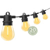 Sansai 20 Bulbs 23M LED Waterproof Festoon String Lights Kit Dropli, Home & Garden > Lighting, sansai-20-bulbs-23m-festoon-string-lights-led-waterproof-outdoor-christmas-party