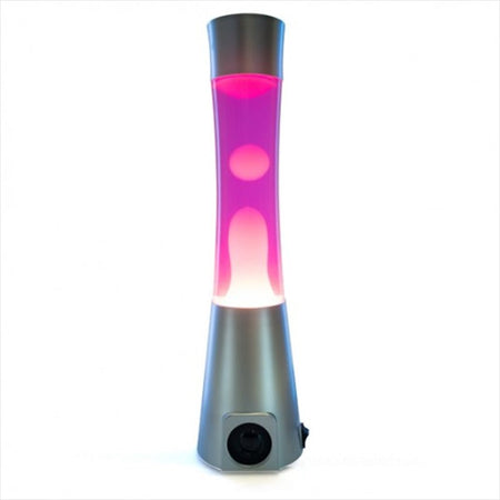 Silver/Pink/White Motion Lamp Bluetooth Speaker-Home & Garden > Lighting-Dropli