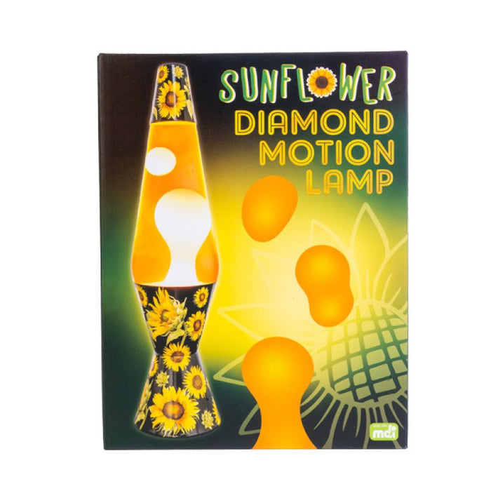 Sunflower Diamond Motion Lava Lamp MDI, Lava Lamp, kls-dml-s