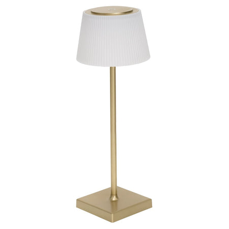 Tate Rechargeable Touch Lamp - Gold--CAFE Lighting & Living