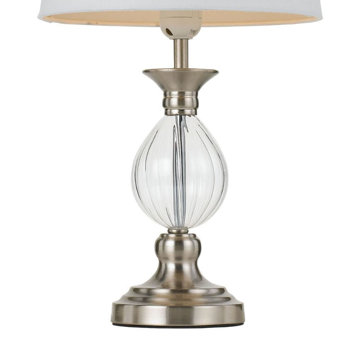 Telbix CREST - Metal And Glass Table Lamp Telbix, TABLE LAMPS, telbix-crest-metal-and-glass-table-lamp