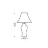 Telbix HULONG - 25W Table Lamp Telbix, TABLE LAMPS, telbix-hulong-25w-table-lamp