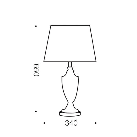 Telbix SIGRID - 25W Table Lamp Telbix, TABLE LAMPS, telbix-sigrid-25w-table-lamp