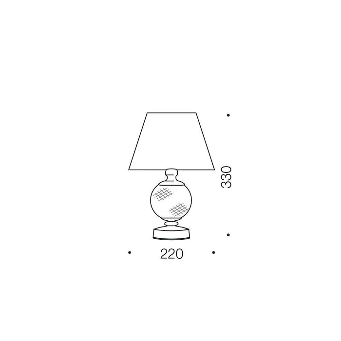 Telbix VIVIAN - Cut-Glass Table Lamp Telbix, TABLE LAMPS, telbix-vivian-cut-glass-table-lamp