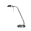 Timo LED Desk Lamp Brushed Chrome-TABLE AND FLOOR LAMPS-Oriel