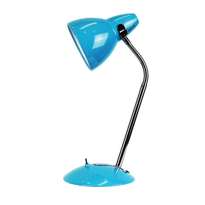 Trax Desk Lamp Blue-TABLE AND FLOOR LAMPS-Oriel