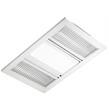 Ventair AIRBUS-3-IN-1 - 3-in-1 High Performance Bathroom Heater 18W LED Light and Exhaust Fan Unit-FANS-Ventair