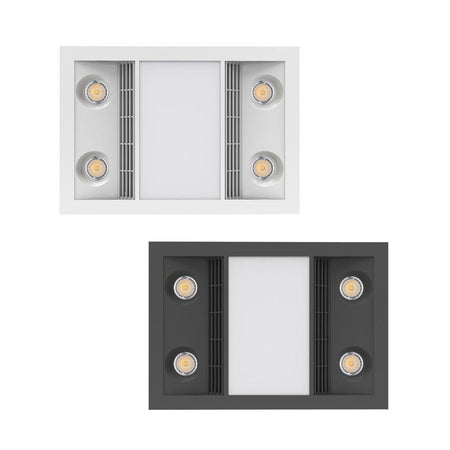 Ventair CAPRI - 3-in-1 Bathroom Heater LED Light and Exhaust Fan Unit-BATHROOM-Ventair