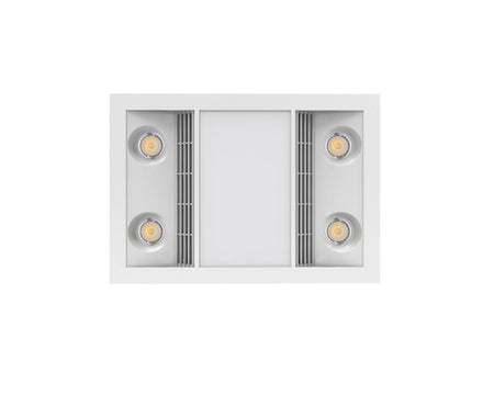 Ventair CAPRI - 3-in-1 Bathroom Heater LED Light and Exhaust Fan Unit-BATHROOM-Ventair