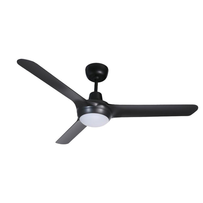 Ventair SPYDA-56-LIGHT - 3 Blade 1400mm 56" Fully Moulded PC AC Ceiling Fan With 20W LED Light-FANS-Ventair