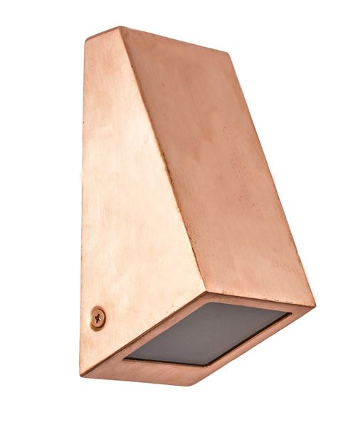 WEDGE Exterior Wall Light Copper IP44 - WEDGEGC-Exterior Wall Lights-CLA Lighting