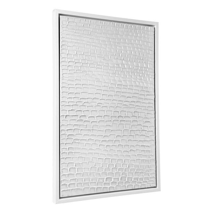 White Ripples Canvas Painting--Cafe Lighting and Living