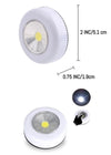 Wireless Peel n Stick Lights with COB LED Technology 2pk--Brillar