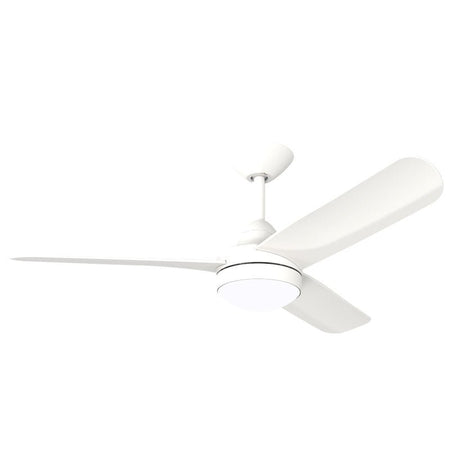 X-Over DC Ceiling Fan & Light with Wall Control by Hunter Pacific – White 48″-Ceiling Fans-Hunter Pacific