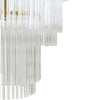 Zara Pendant - 3 Tier Brass-Pendant Light-Cafe Lighting and Living