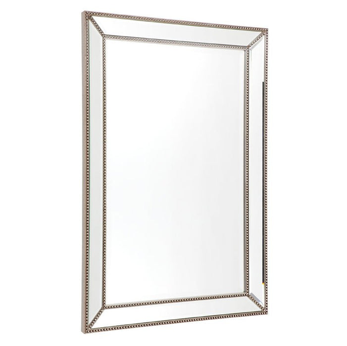 Zeta Wall Mirror - Medium Antique Silver Mirror, Mirrors, zeta-wall-mirror-medium-antique-silver